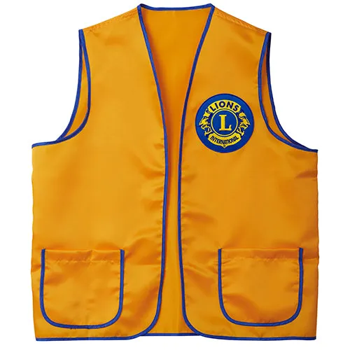 GOLD LIONS VEST - PERSONALIZED