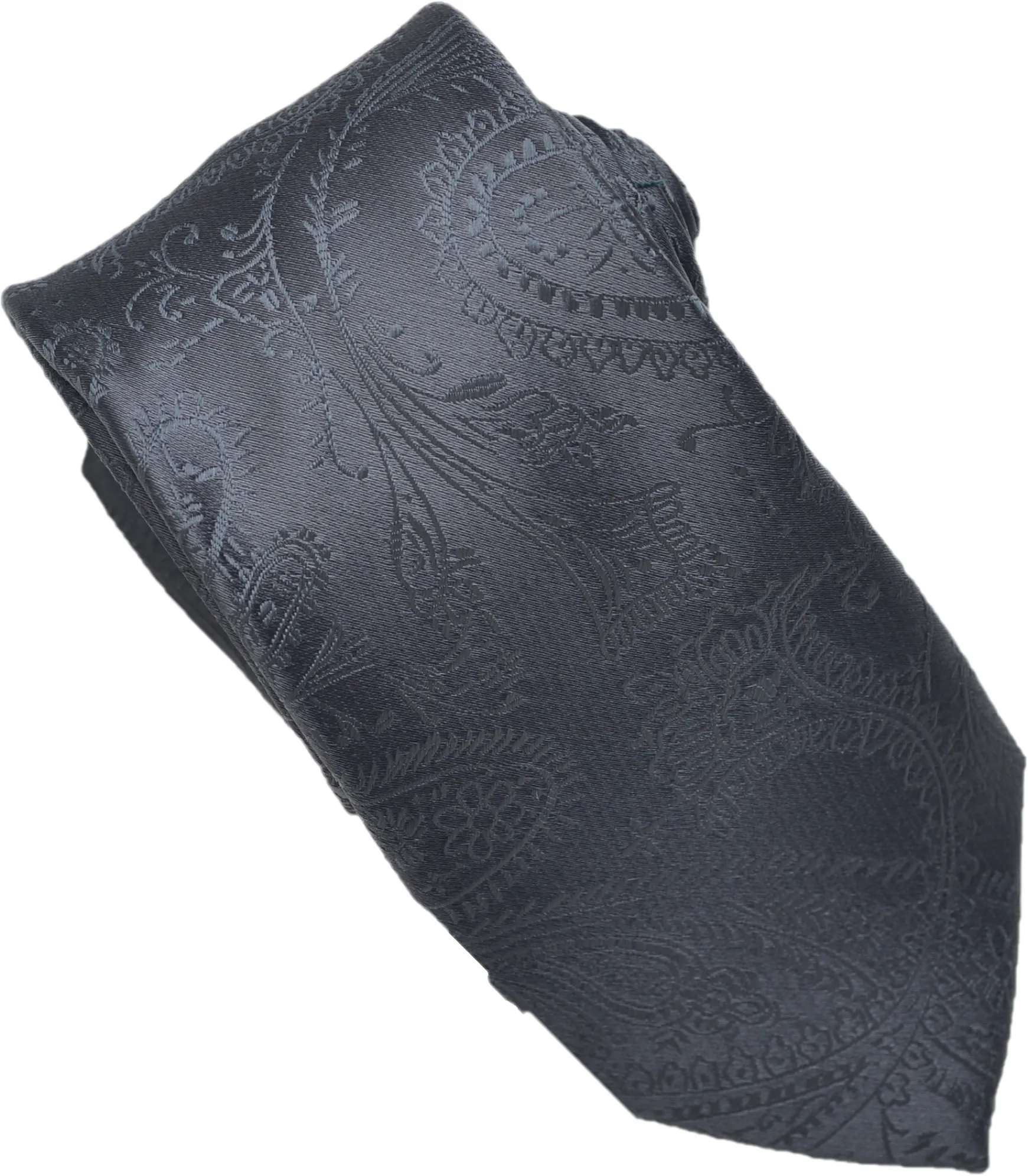 Gold Paisley Tone on Tone Necktie