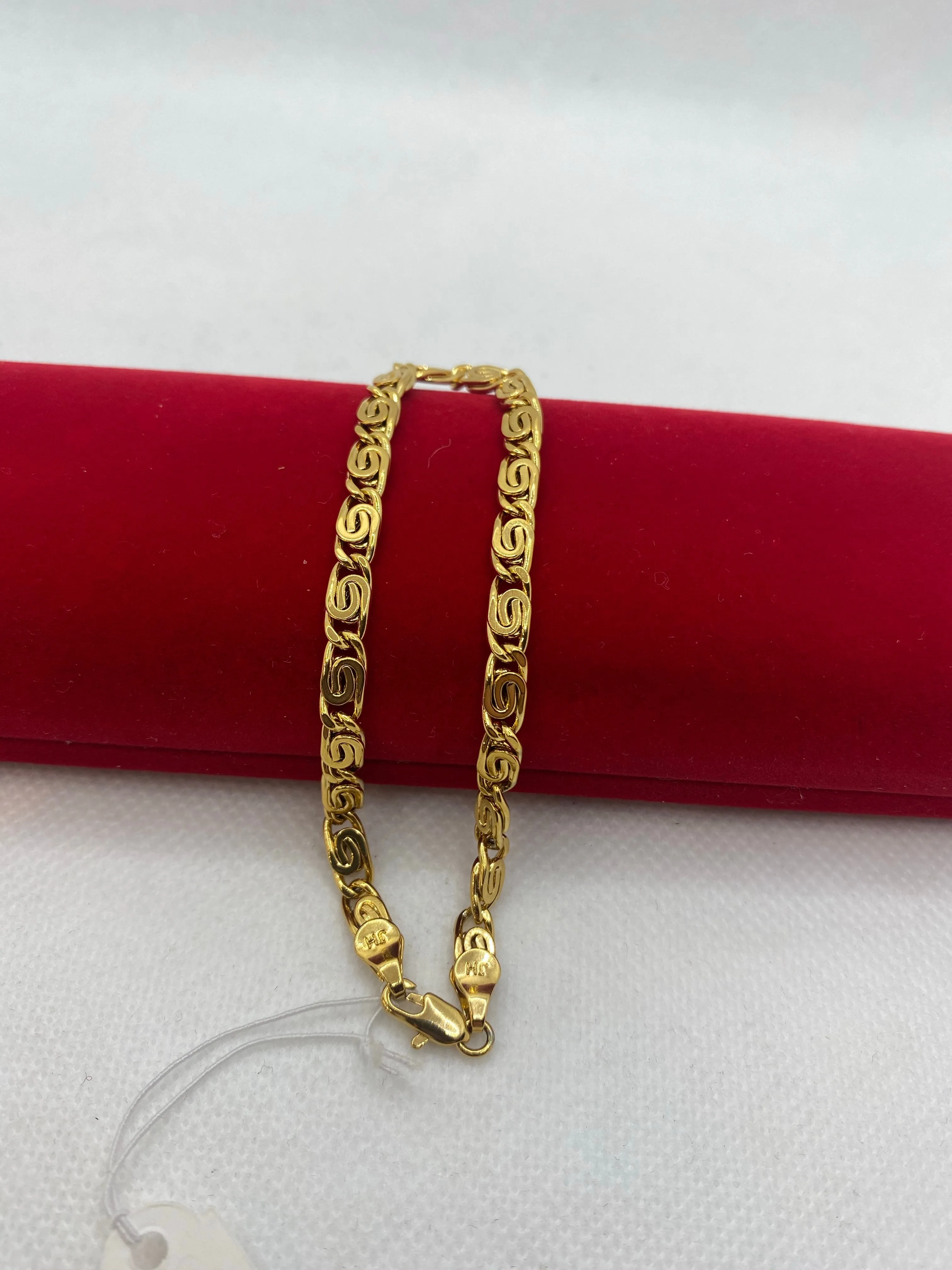 Gold plated bracelets - unisex