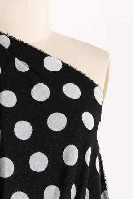 Grande Off White Dots Double Knit - ENDCUT