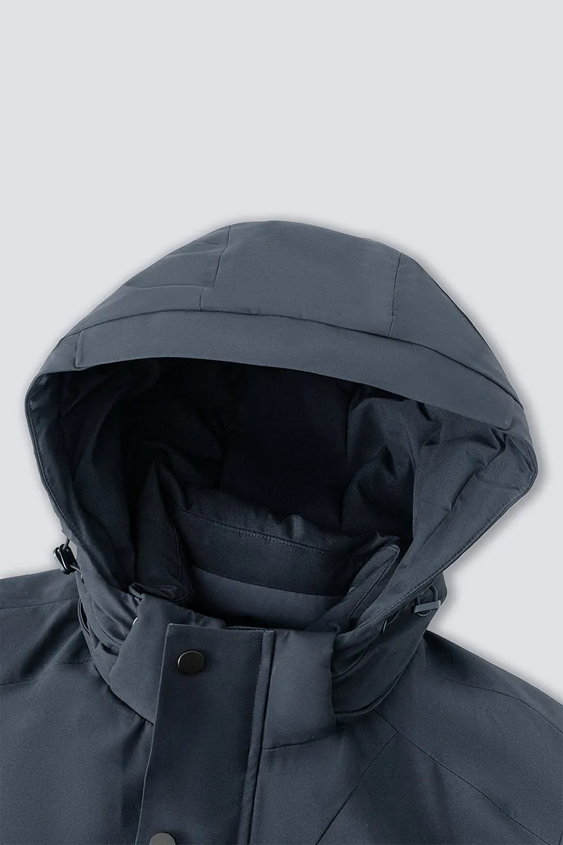 Graphene-Lined Down Parka Jacket | Ink Blue KBL000