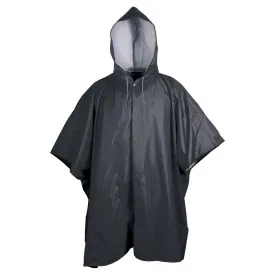 Great Southern Unisex Black Poncho