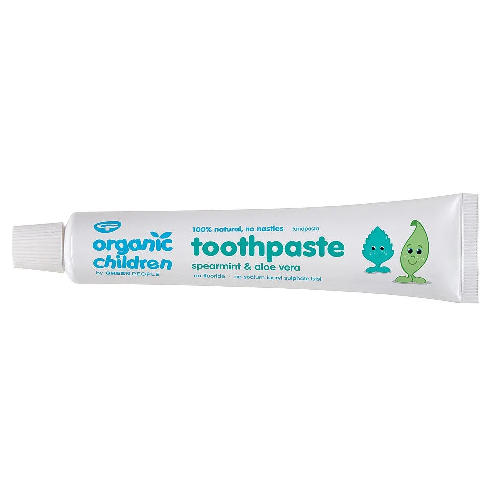 Green People Children Spearmint & Aloe Vera Toothpaste 50ml