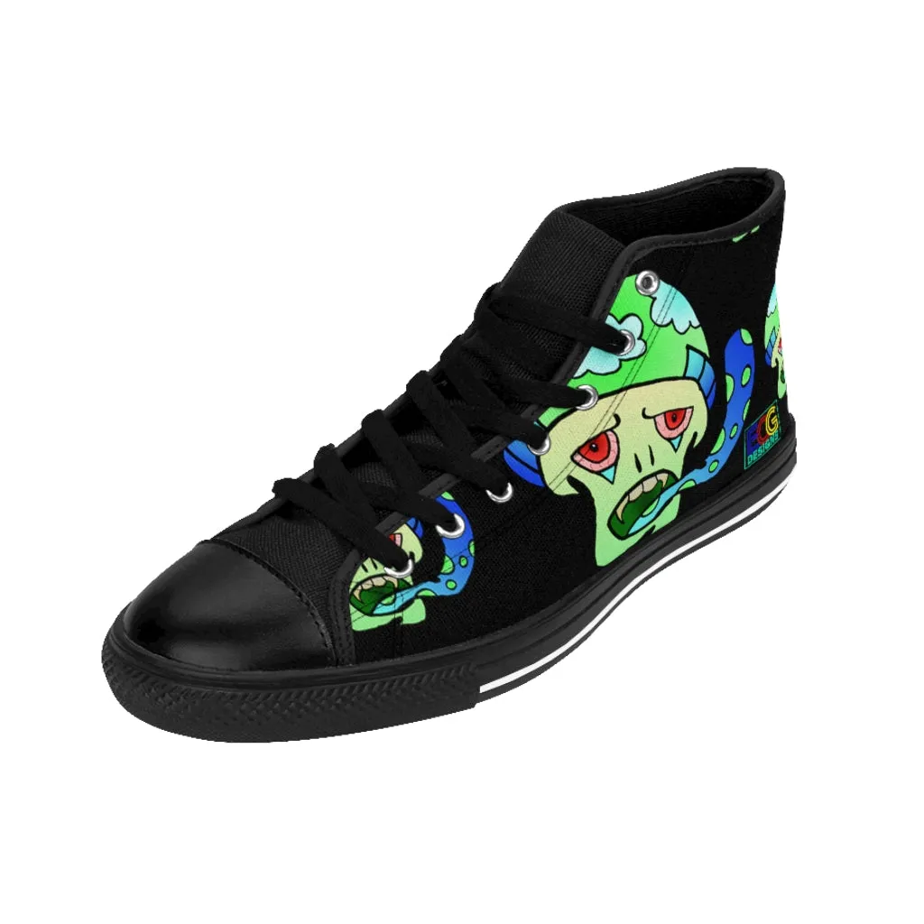 Green Shroom Women's High-top Sneakers