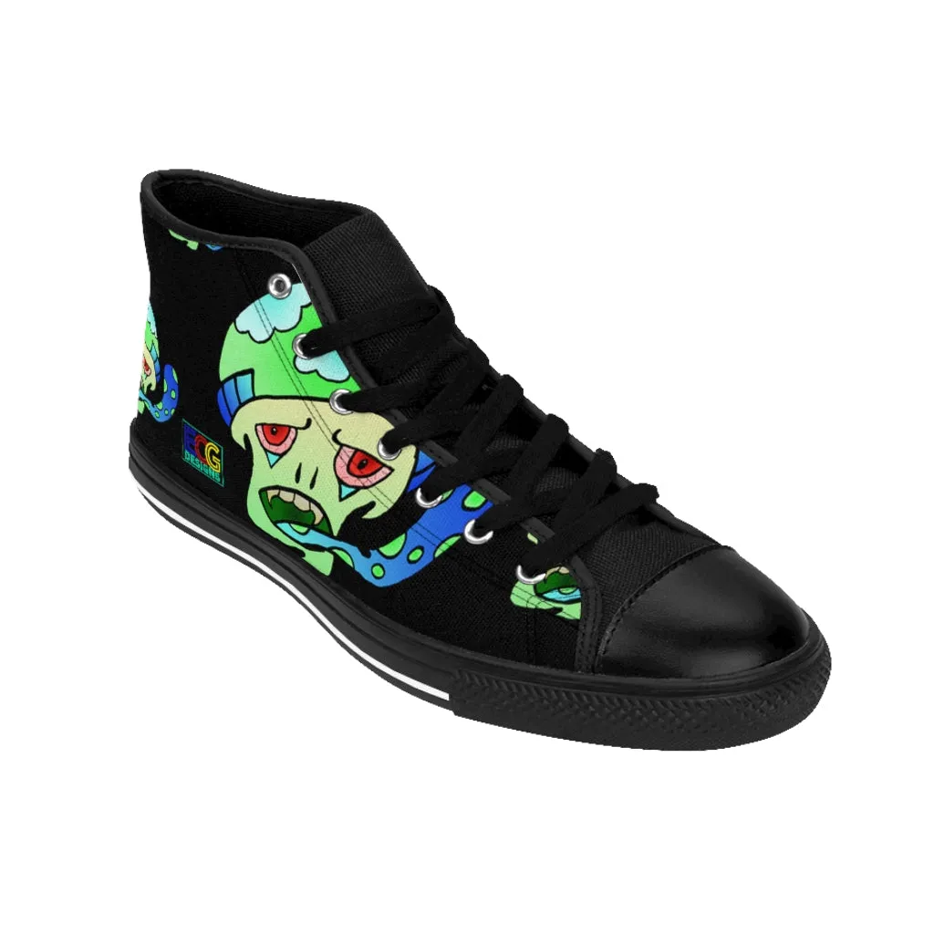 Green Shroom Women's High-top Sneakers