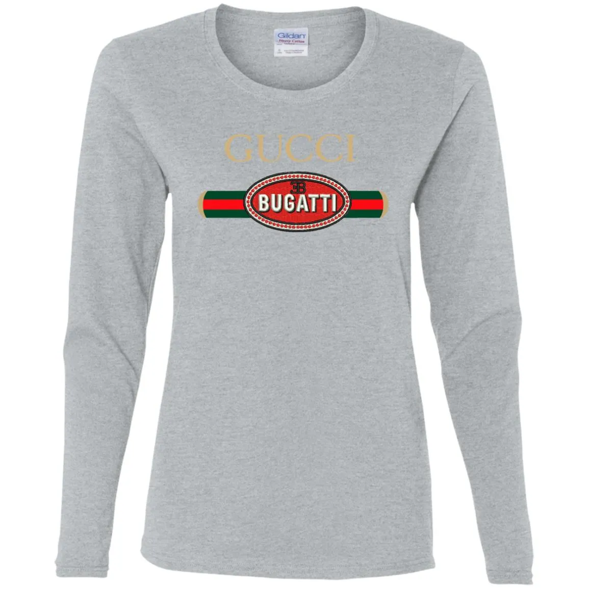 Gucci Bugatti T-shirt Women Long Sleeve Shirt