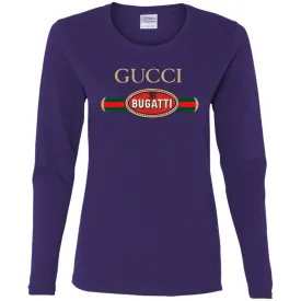 Gucci Bugatti T-shirt Women Long Sleeve Shirt