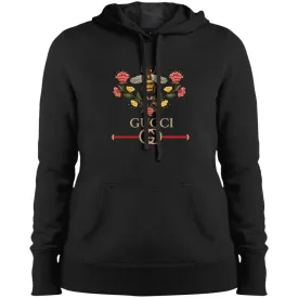 Gucci Logo T-shirt Women Hooded Sweatshirt