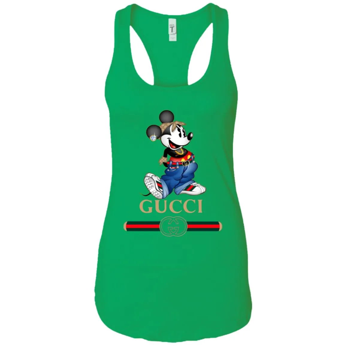 Gucci T-shirt Mouse Mickey Cartoon T-shirt Women Tank Top