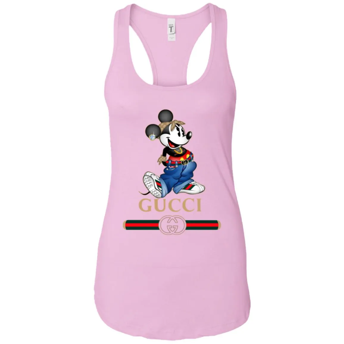 Gucci T-shirt Mouse Mickey Cartoon T-shirt Women Tank Top