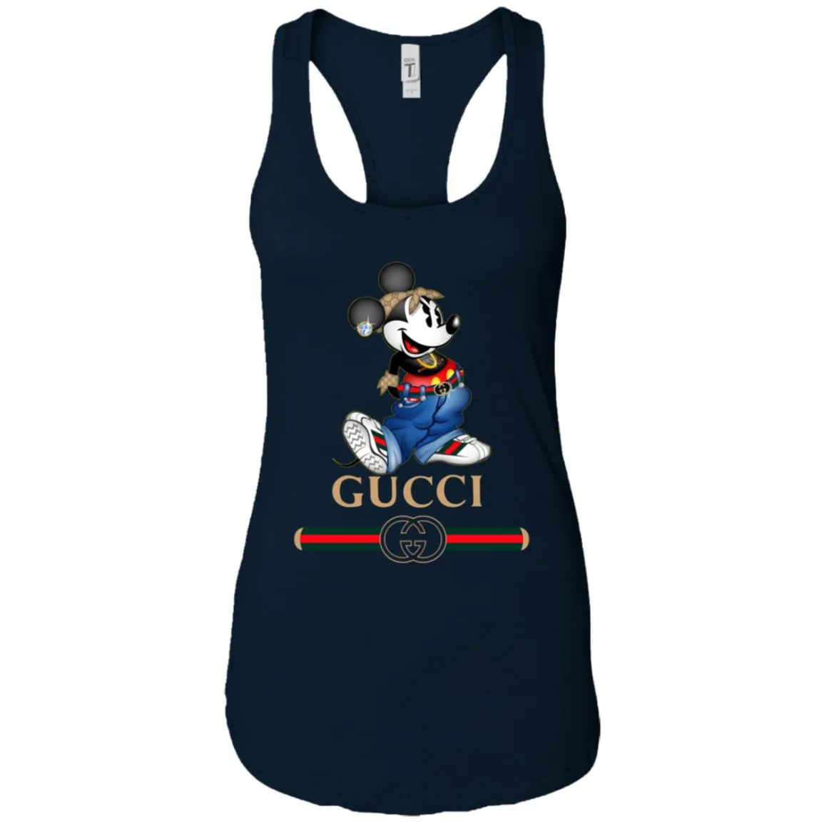 Gucci T-shirt Mouse Mickey Cartoon T-shirt Women Tank Top