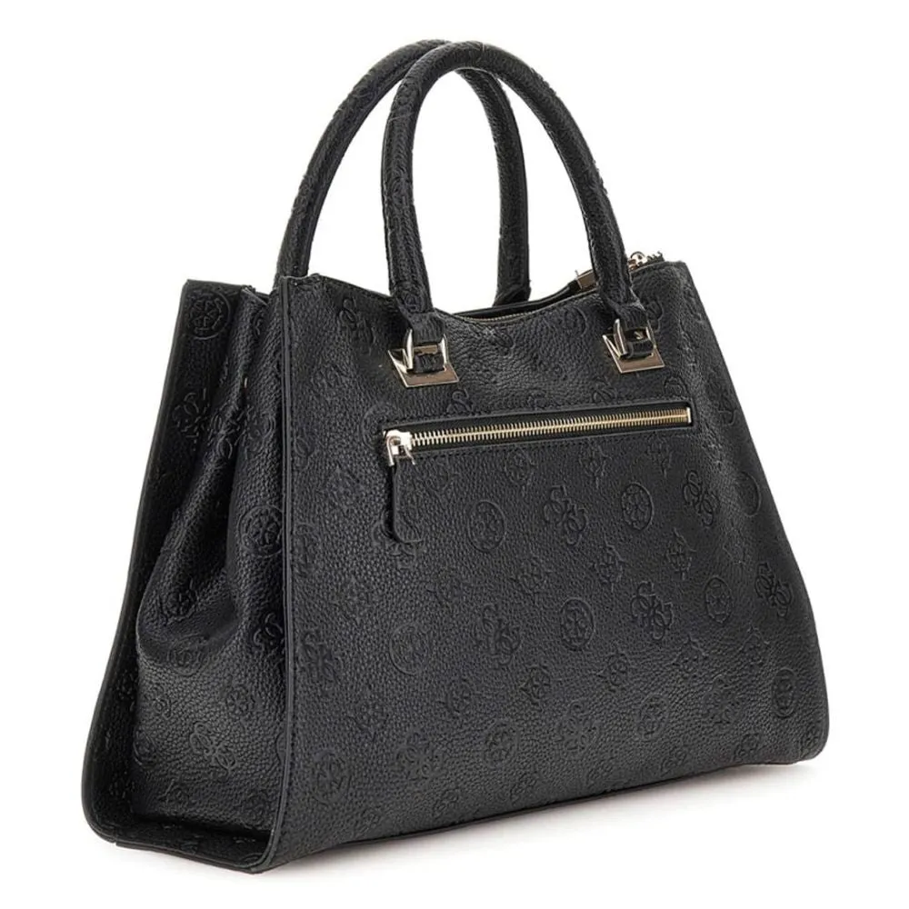 Guess Cresida Black Satchel