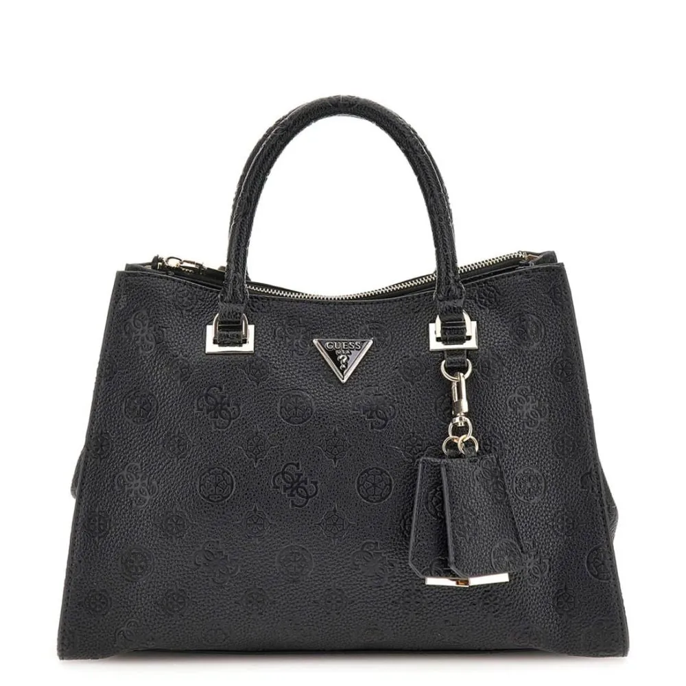 Guess Cresida Black Satchel