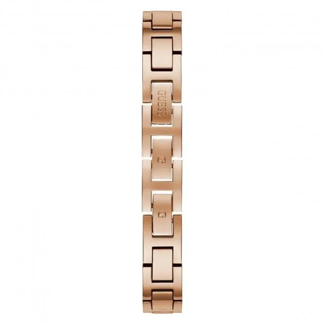 Guess Ladies Dress Stainless Steel Rose Gold Watch GW0022L3