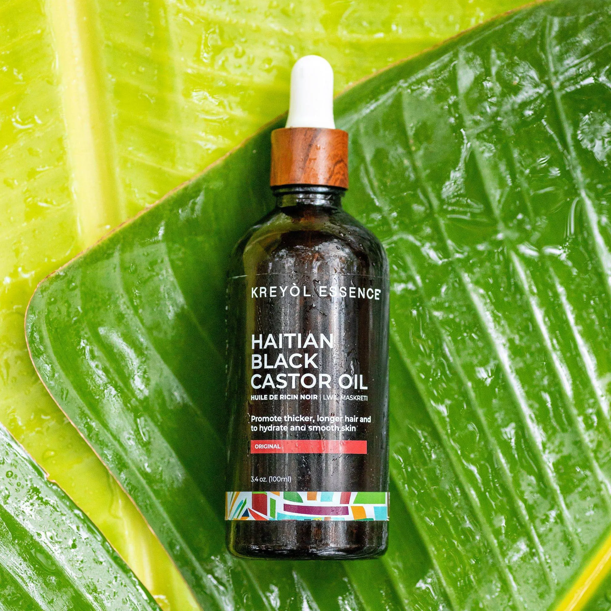 Haitian Black Castor Oil - Original (3.4oz) Super Size