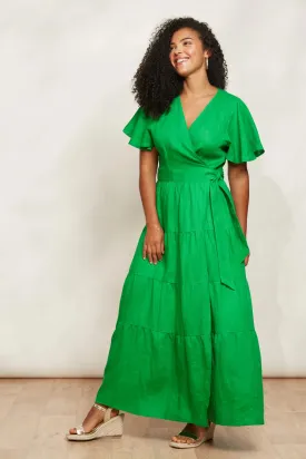 HALCYON MAXI DRESS - EMERALD