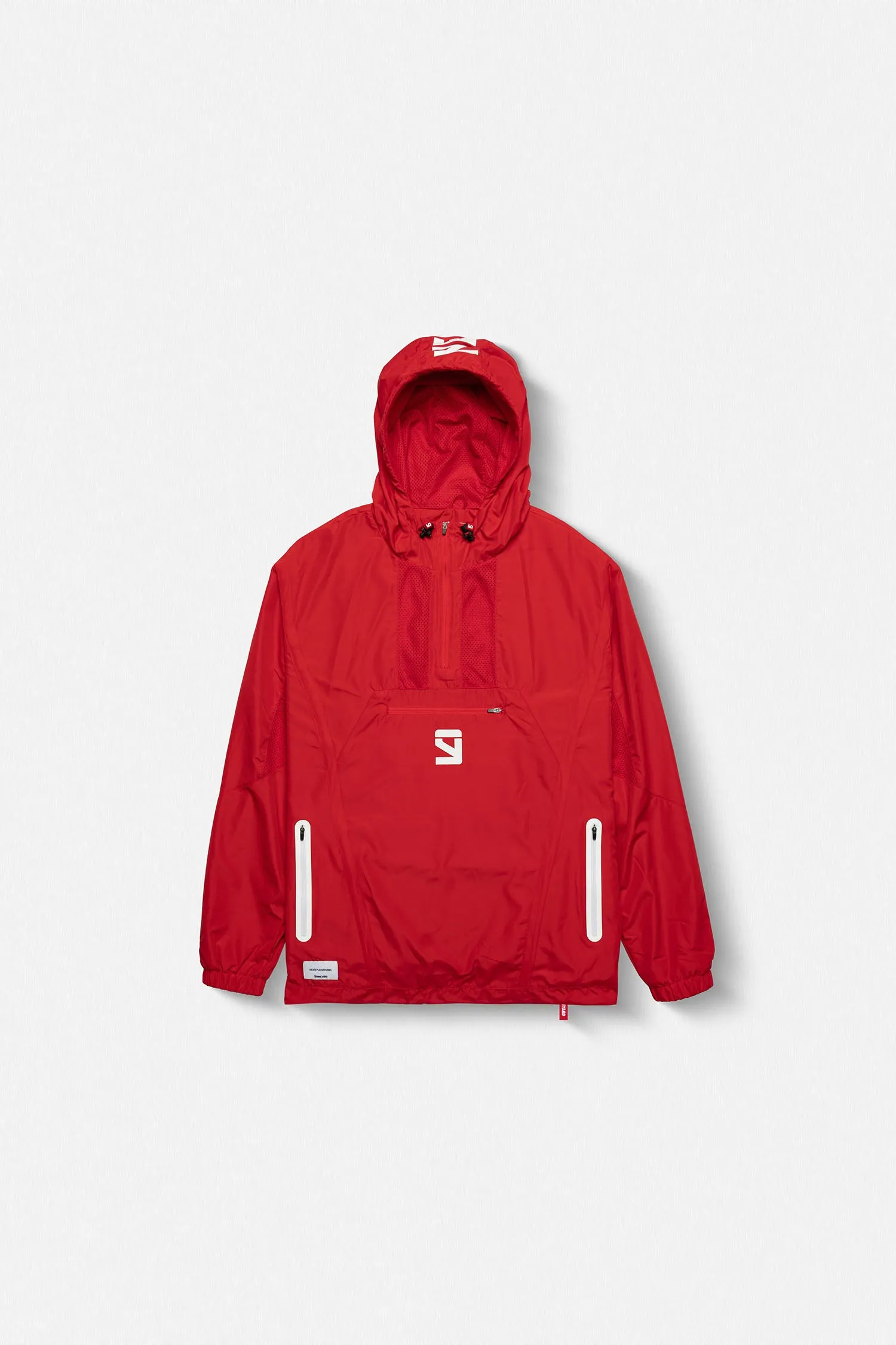 Half Zip Windbreaker Jacket