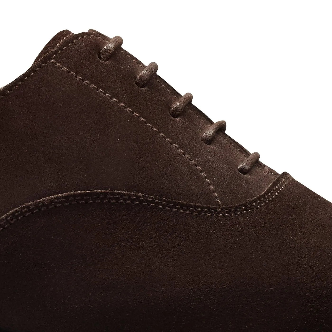 Hallam Espresso Calf Suede