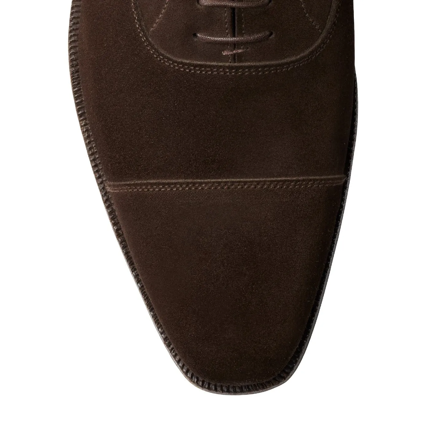 Hallam Espresso Calf Suede