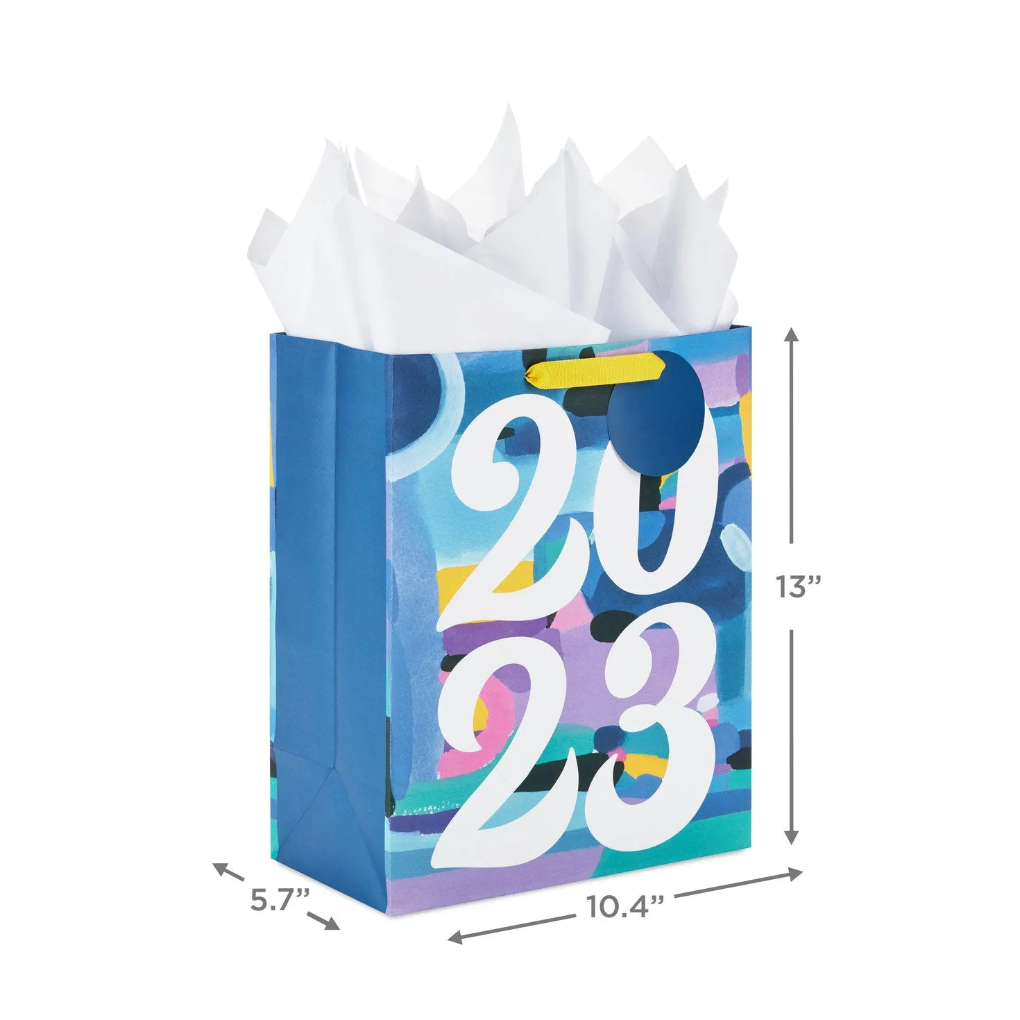 Hallmark 13'' 2023 Large Graduation Gift Bag With Tissue Paper