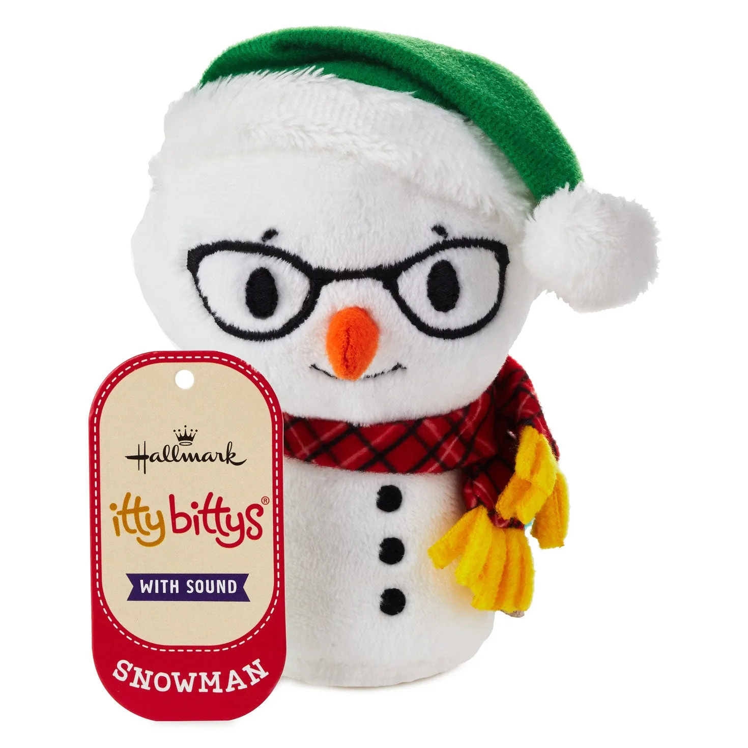 Hallmark itty bittys® Snowman Talking Plush