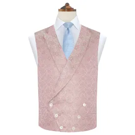 Hamish Pink Paisley Waistcoat