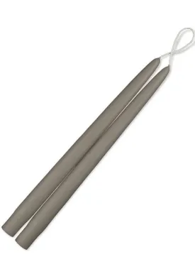 Hand Dipped Taper Candles - Falmouth Grey