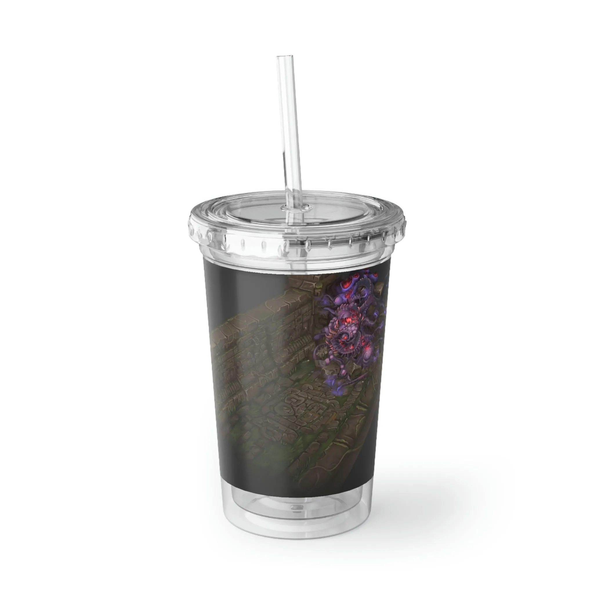 Hand-Painted Environment Art Suave Acrylic Cup