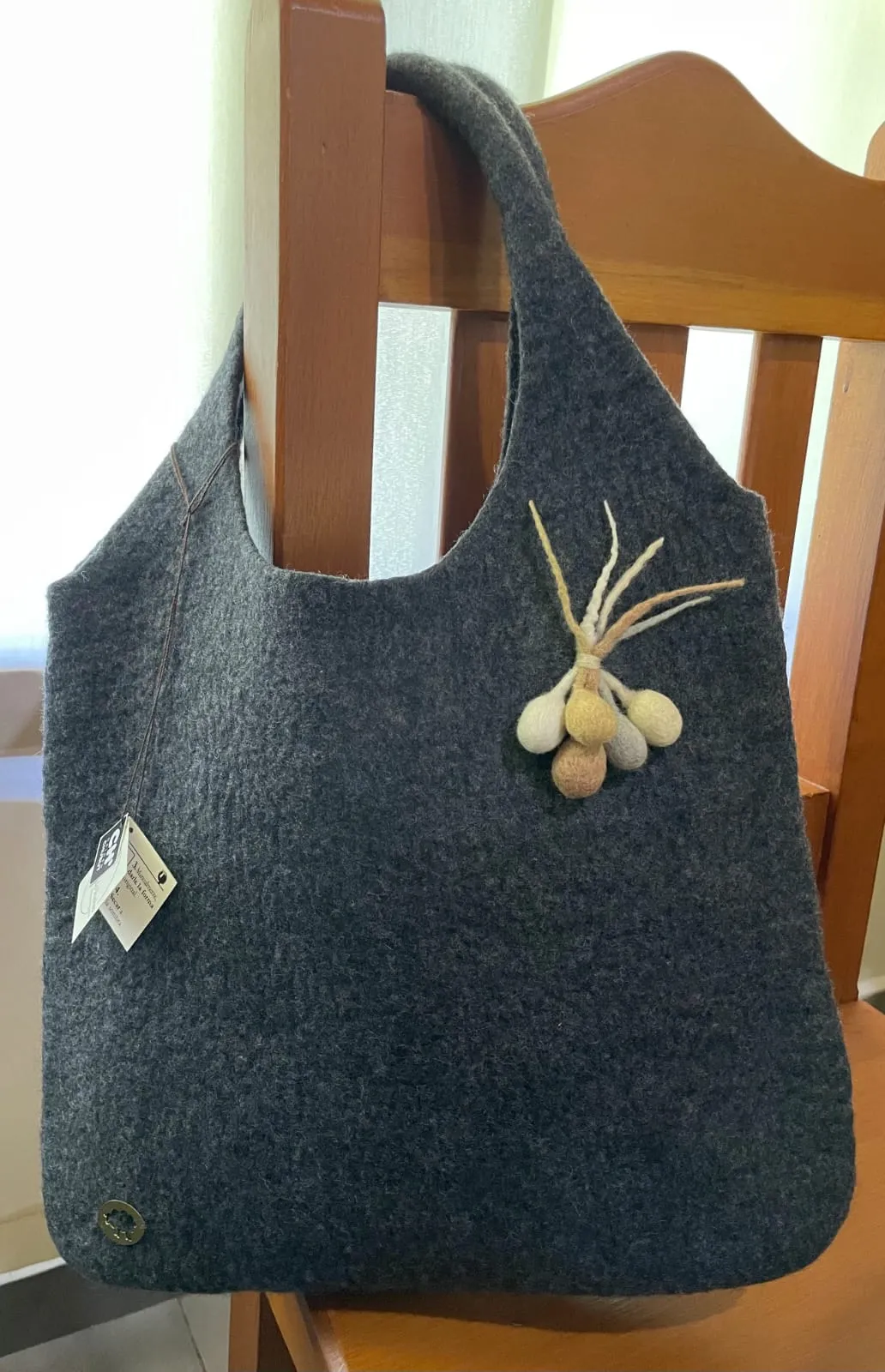 Handbag Merino Wool Felt Puelo