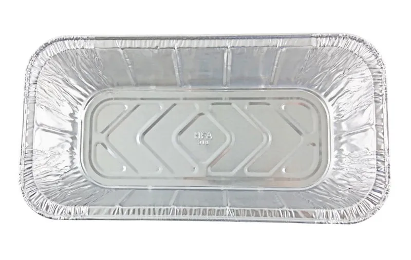 Handi-Foil 5 lb. Aluminum Foil Loaf Pan w/Lid 50/PK