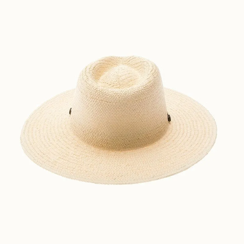 Handwoven Toyo Straw Panama Hat