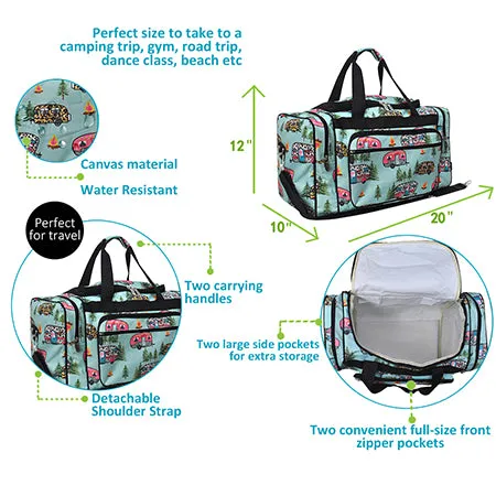 Happy Glamper NGIL Canvas 20" Duffle Bag