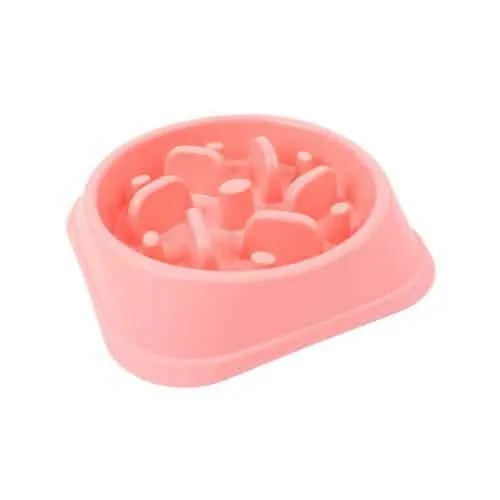 Happy Hunting Slow Feeder Pet Bowl - Assorted Colours