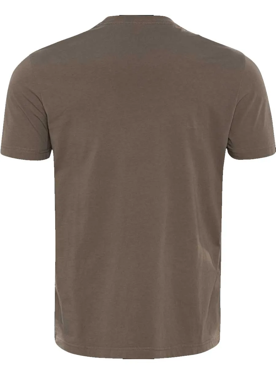 HARKILA Core Short Sleeve T-Shirt - Mens - Brown Granite