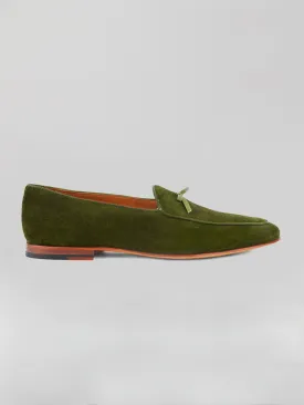 Haute Loafer  - Olive Suede