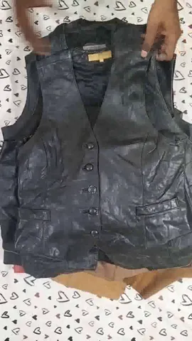 HD Premium Leather Vest - 20 pcs