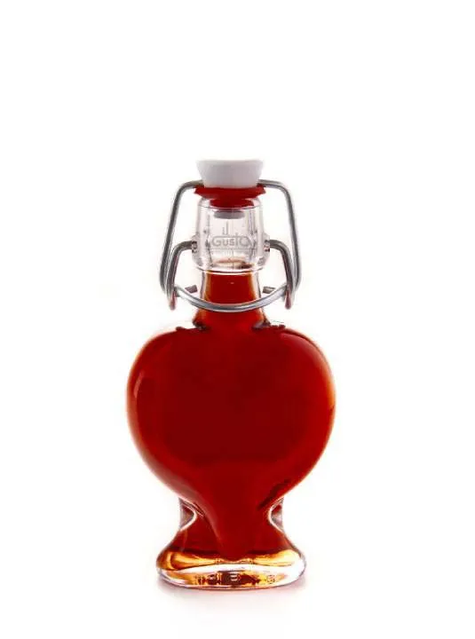 Heart Decanter with FRUITY LIQUEURS