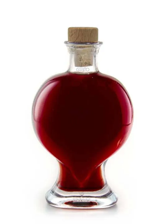 Heart Decanter with FRUITY LIQUEURS