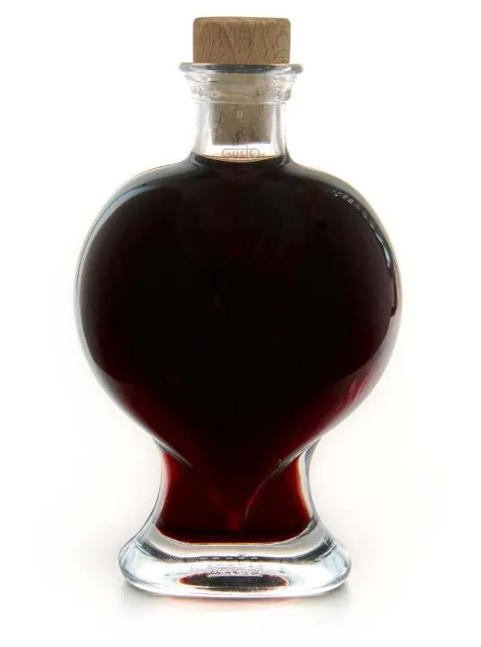 Heart Decanter with FRUITY LIQUEURS