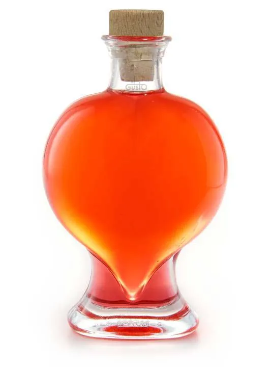 Heart Decanter with FRUITY LIQUEURS