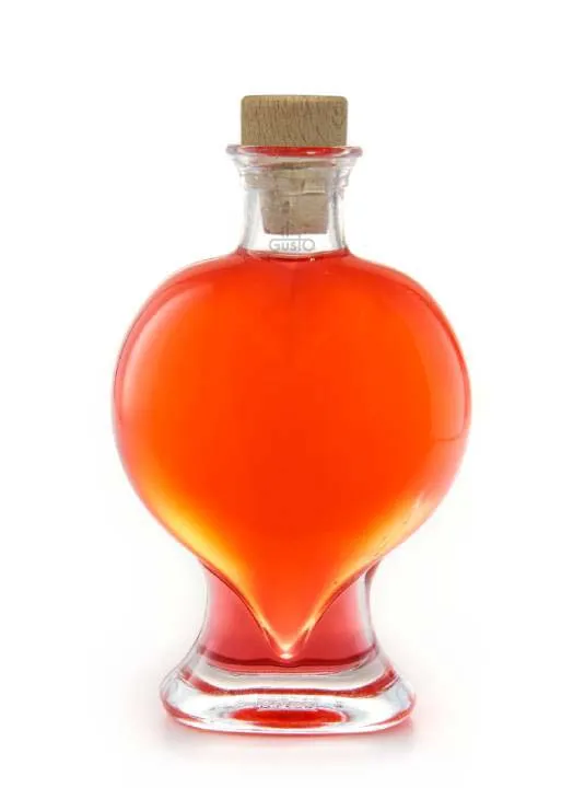 Heart Decanter with FRUITY LIQUEURS