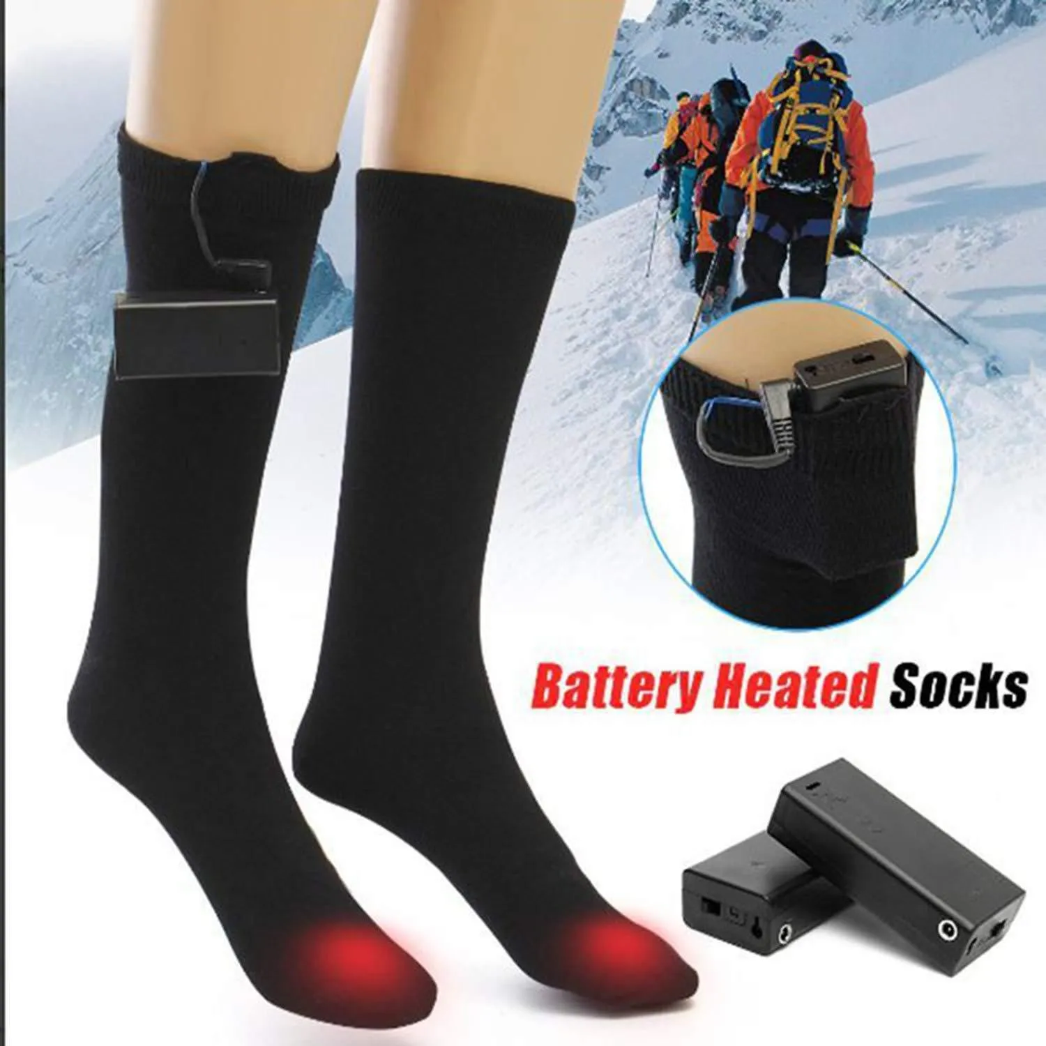 HEATED ELECTRIC BATTERY OPERATED SOCKS