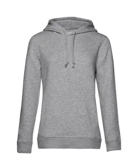 Heather Grey - B&C Inspire Hooded /women