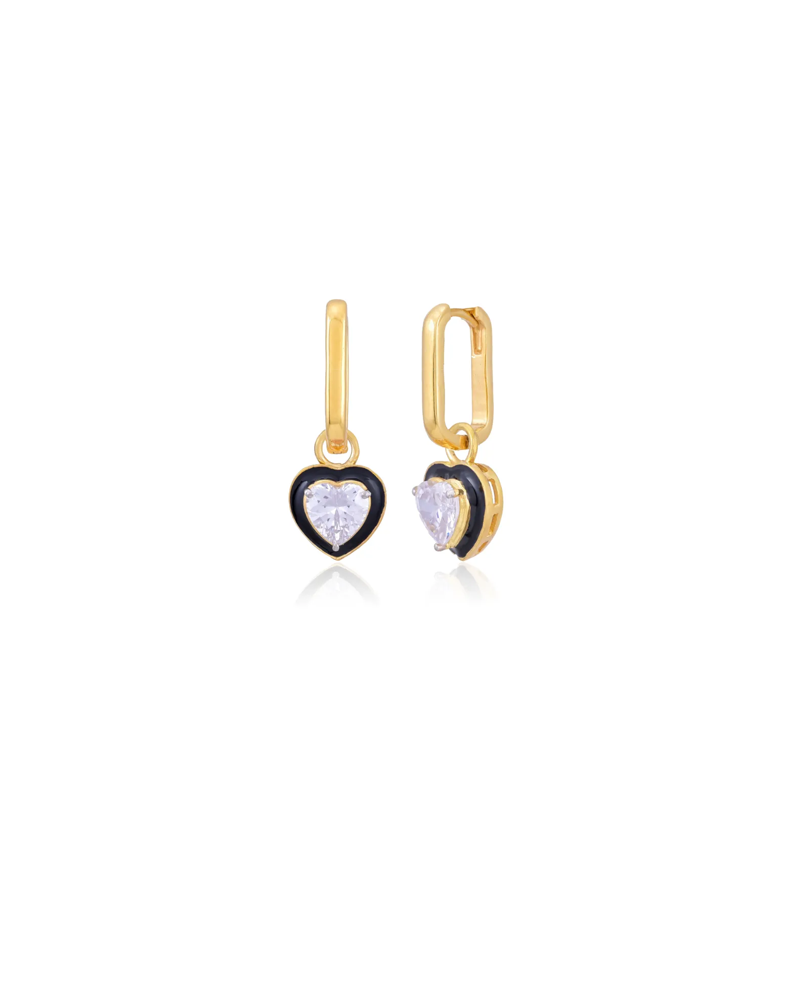 Heavenly Heart Drop Earrings