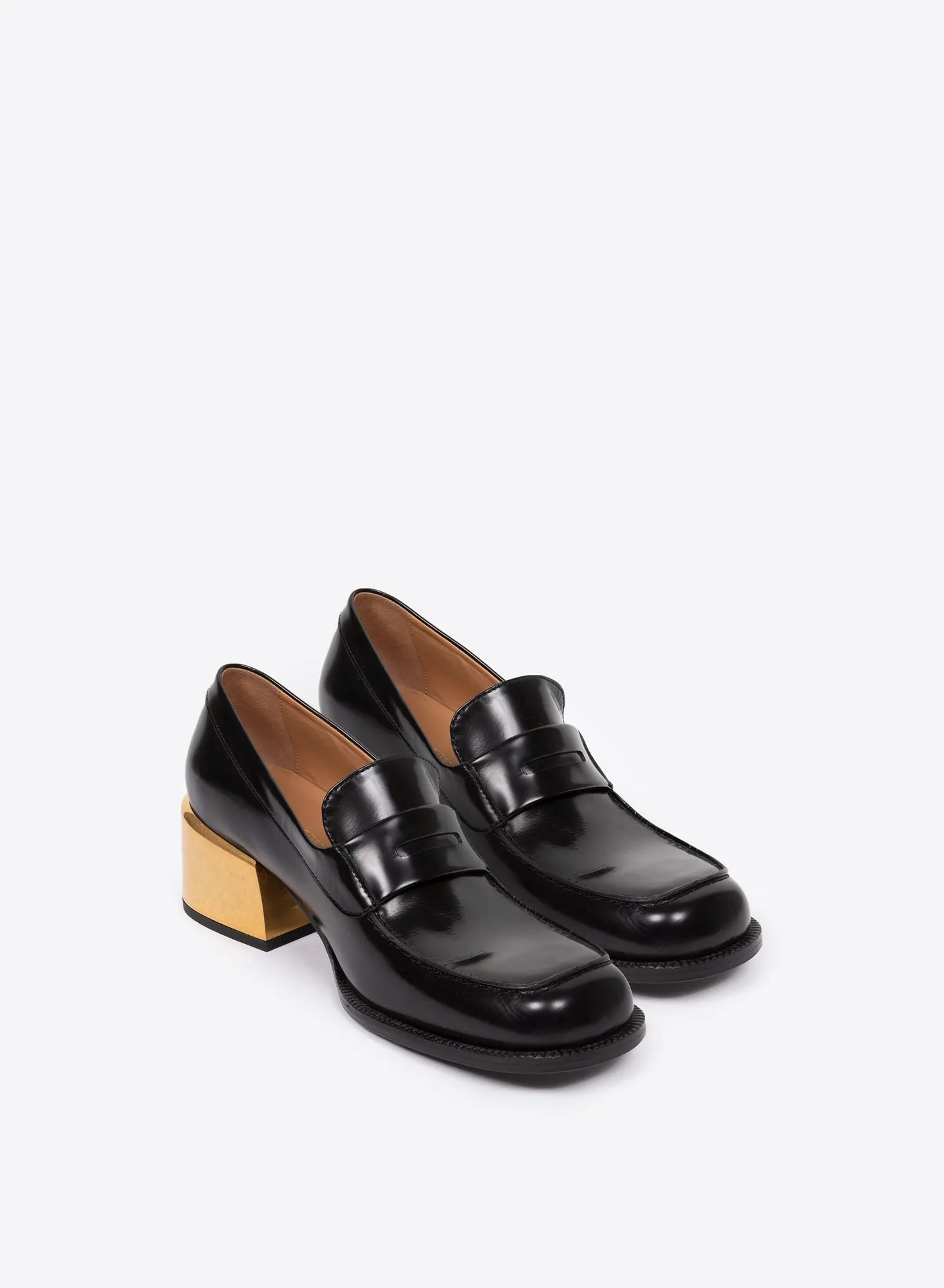 Heeled loafers