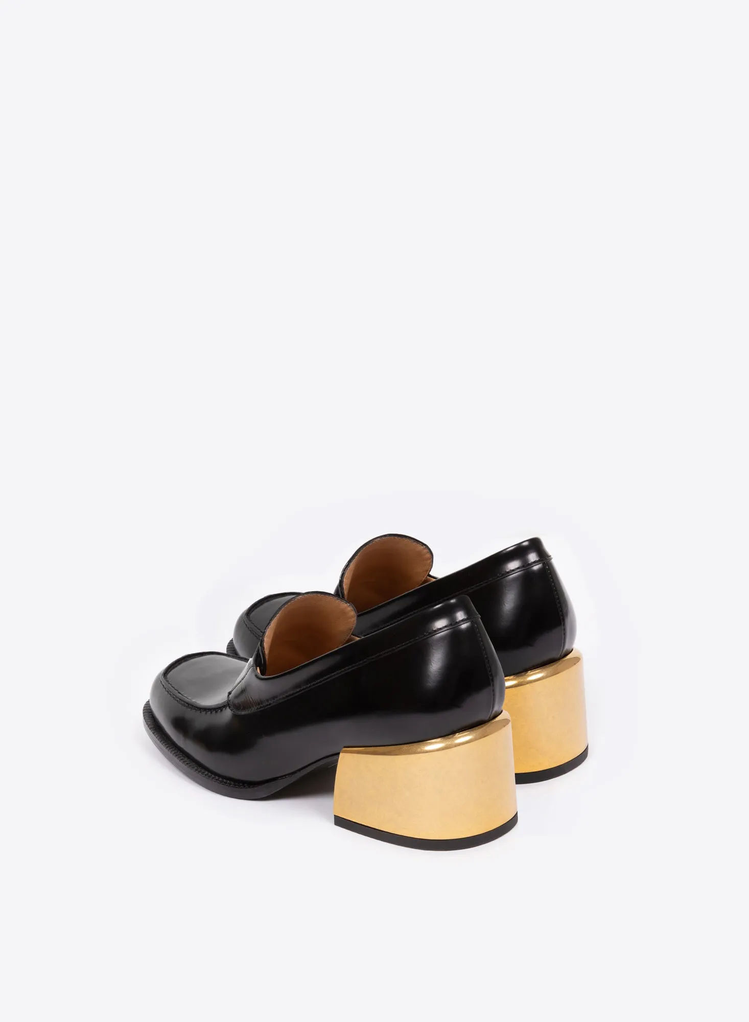 Heeled loafers