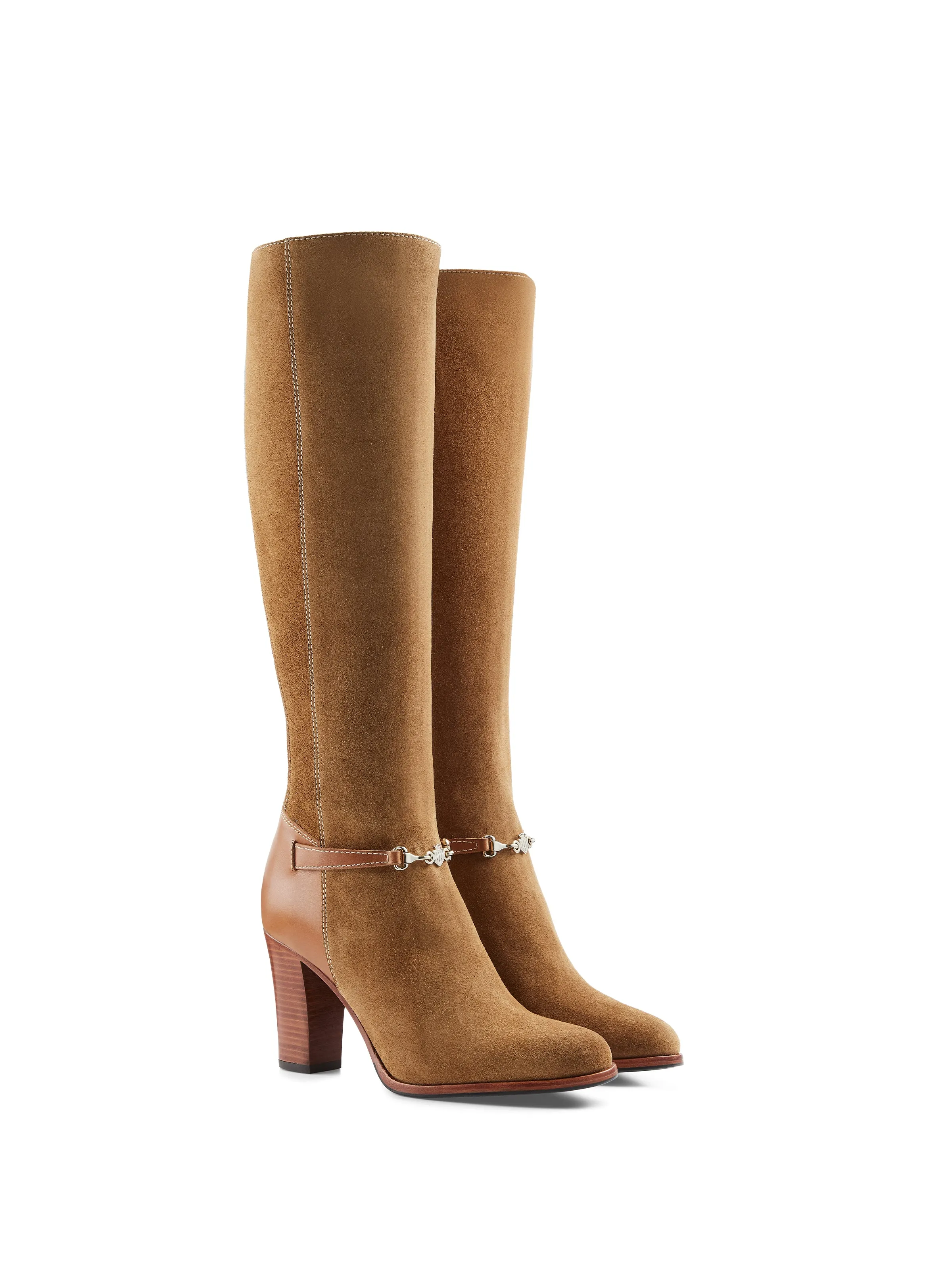 Heeled Octavia (Regular Fit) - Tan Suede