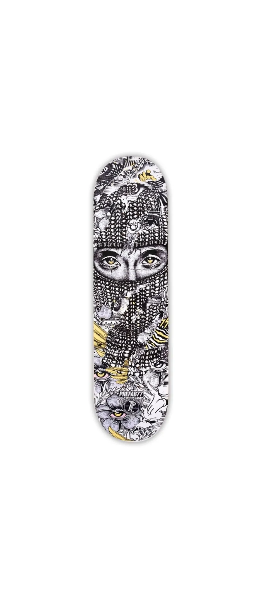 Heist II Skateboard Art Deck by Prefab77