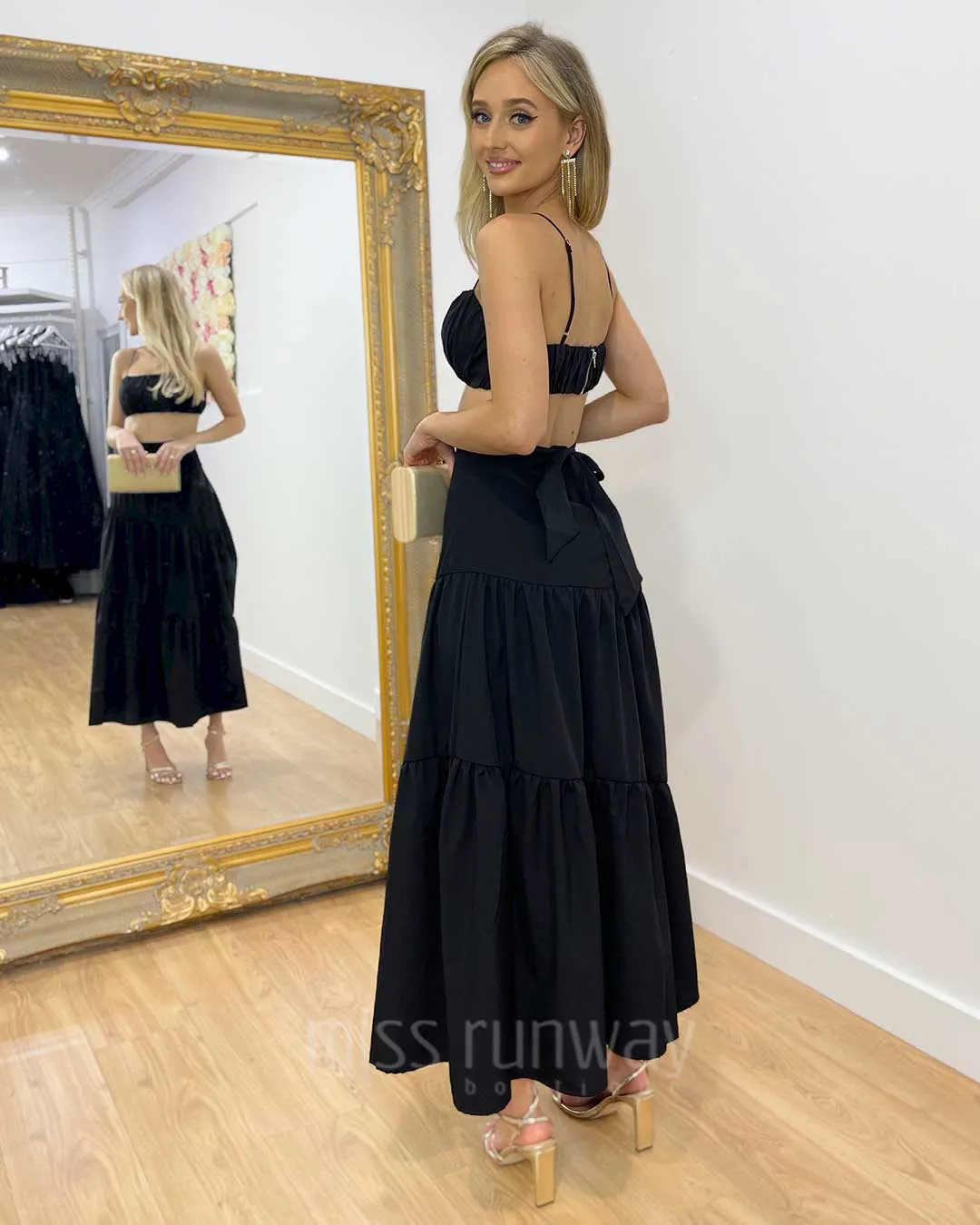 Heloise Maxi Skirt - Black