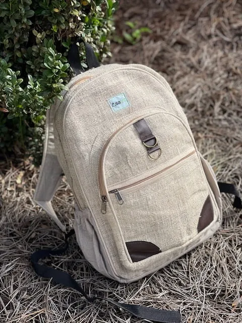 Hemp Backpack -Natural